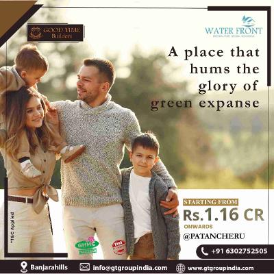 3BHK gated community villas for sale in Patancheru | Good Time Builders